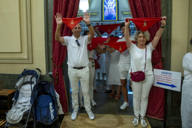 Fotos del día de los mayores de San Fermín.
