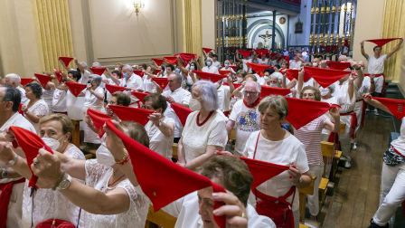 Fotos del día de los mayores de San Fermín.