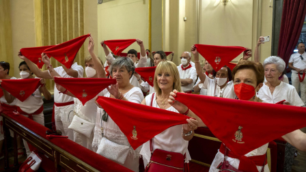 Fotos del día de los mayores de San Fermín.