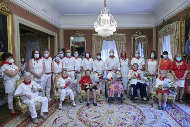 Fotos del día de los mayores de San Fermín.