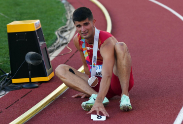 Imágenes de la final de los 110 metros vallas del Mundial de Eugene