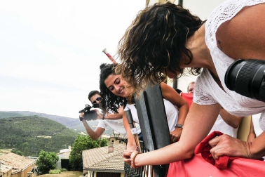 Cohete de las fiestas de Pueyo