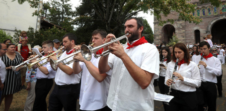 Fotos de la celebración en Elizondo del Día de Santiago.