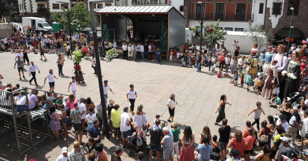 Fotos de la celebración en Elizondo del Día de Santiago.