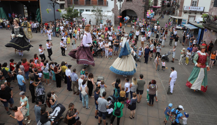 Fotos de la celebración en Elizondo del Día de Santiago.