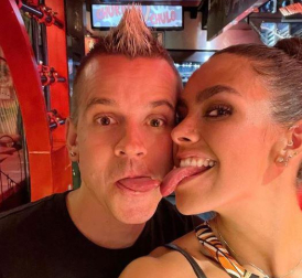 El cocinero Dabiz Muñoz y su mujer, la presentadora Cristina Pedroche