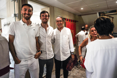 Lanzamiento del cohete de fiestas de Funes