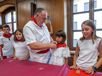 Fotos del Día Infantil en fiestas de Estella