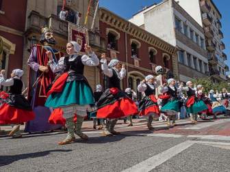 Fotos del Día Infantil en fiestas de Estella