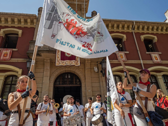 Fotos del Día Infantil en fiestas de Estella