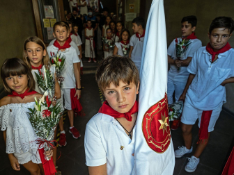 Fotos del Día Infantil en fiestas de Estella