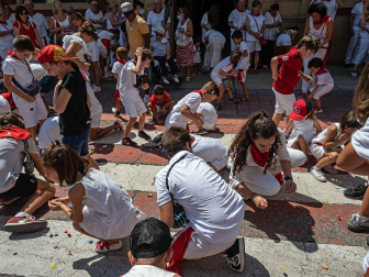 Fotos del Día Infantil en fiestas de Estella