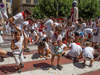 Fotos del Día Infantil en fiestas de Estella