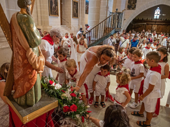 Fotos del Día Infantil en fiestas de Estella