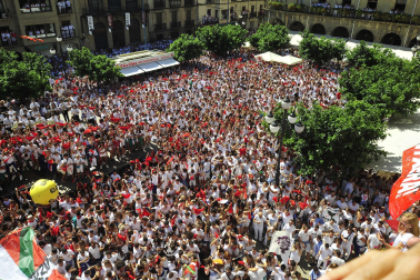 Inicio fiestas de Tafalla 2022.