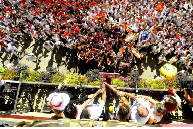 Inicio fiestas de Tafalla 2022.