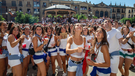 Inicio fiestas de Tafalla 2022.