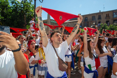 Inicio fiestas de Tafalla 2022.