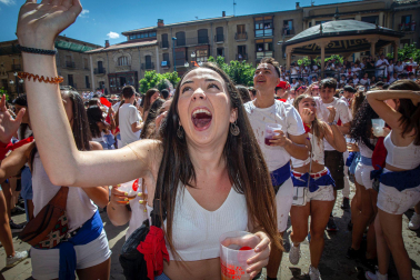 Inicio fiestas de Tafalla 2022.