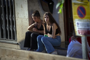 El inicio de los encierros en las fiestas de Tafalla 2022 vienen precedidos por la emoción de la espera