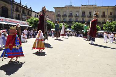 Fotos de la despedida de los gigantes en Tafalla./