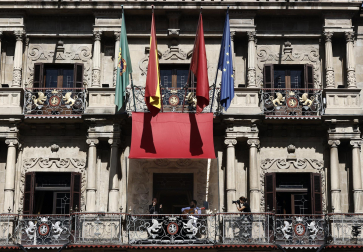 Una de las actuaciones este jueves de Flamenco en los Balcones, en el marco del Festival Flamenco On Fire 2022.