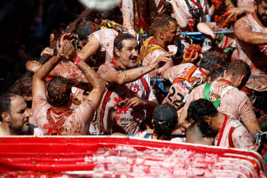 Fotos de la Tomatina de Buñol 2022.