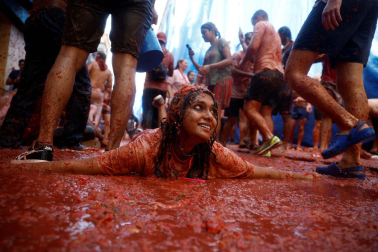 Fotos de la Tomatina de Buñol 2022.