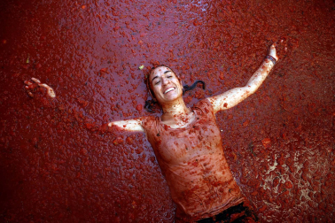 Fotos de la Tomatina de Buñol 2022.