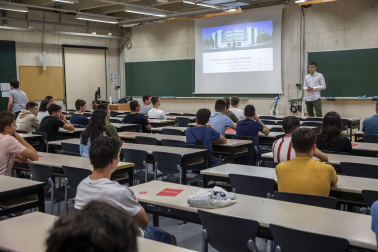 Jornada de bienvenida del curso 2022-2023 en la UPNA.