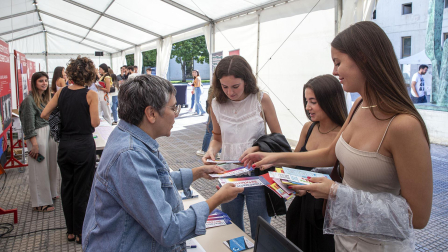 Jornada de bienvenida del curso 2022-2023 en la UPNA.