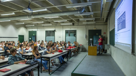 Jornada de bienvenida del curso 2022-2023 en la UPNA.
