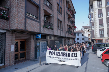 Manifestación del Ospa Eguna 2022 en Alsasua