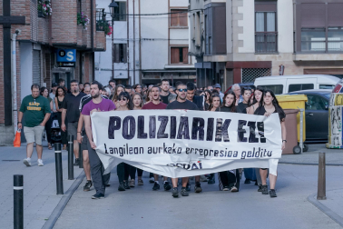 Manifestación del Ospa Eguna 2022 en Alsasua