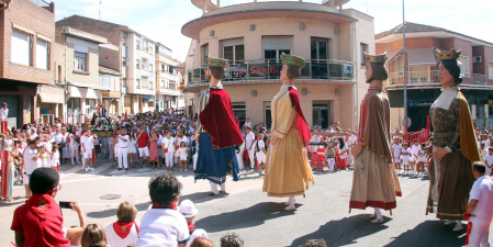 Imágenes del Día Grande de las Fiestas de San Blas de Milagro.