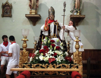 Imágenes del Día Grande de las Fiestas de San Blas de Milagro.