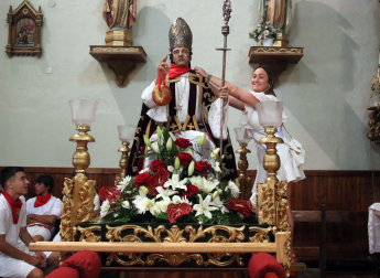 Imágenes del Día Grande de las Fiestas de San Blas de Milagro.