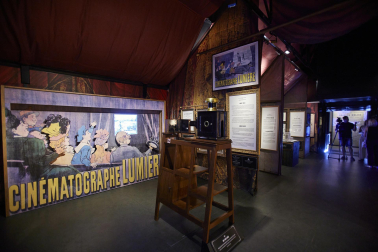 Fotos de la exposición ‘Empieza el espectáculo. George Méliès y el cine de 1900’.