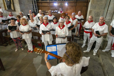 Día grande con la procesión a San Sebastián, patrón de Sangüesa, durante sus fiestas