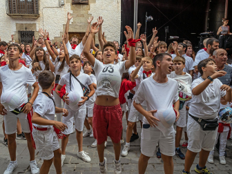 Cohete de fiestas de Cirauqui.
