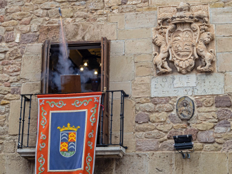 Cohete de fiestas de Cirauqui.
