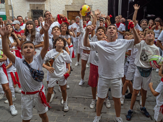 Cohete de fiestas de Cirauqui.