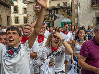 Cohete de fiestas de Cirauqui.