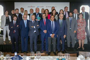 Entrega del Premio al Directivo del Año a José Antonio Canales./