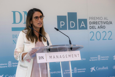 Isabel Moreno, responsable de CaixaBank en Navarra, Aragón y La Rioja.