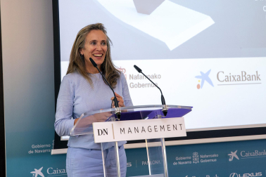 Izaskun Goñi, Directora General en el Gobierno de Navarra y presidenta del jurado.