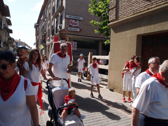 Día Infantil fiestas de Sangüesa 2022.