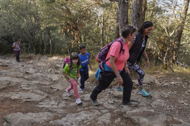 Marcha popular a San Cristóbal en el monte Ezkaba
