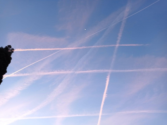 Amanecer sobre Pamplona.