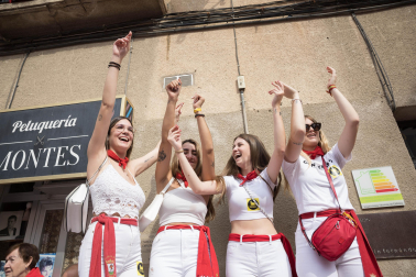 Imagen del cohete de las fiestas de Corella 2022